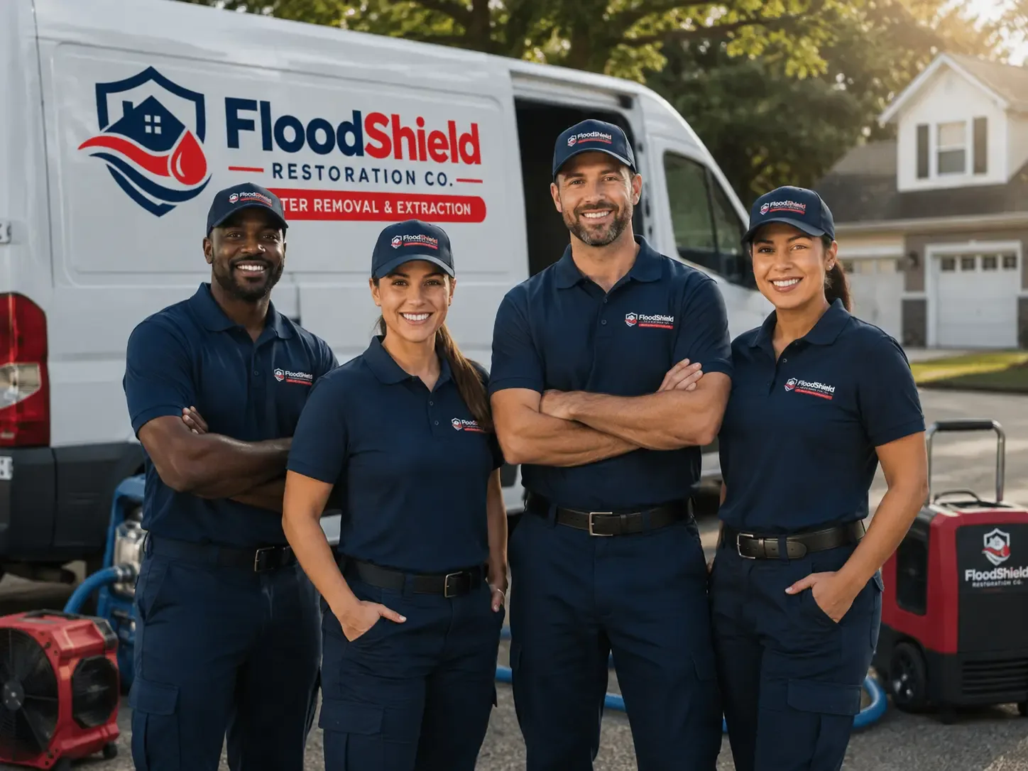 Flood Damage Restoration company in Bleiblerville, TX