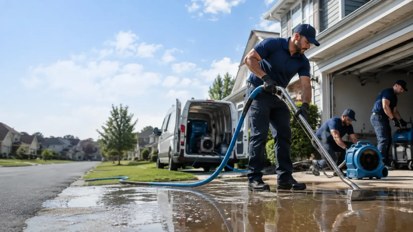 Flood Damage Restoration in Bleiblerville, TX